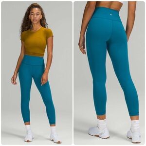 Lululemon Wunder Train HR Tight 23” Everlux Size 14